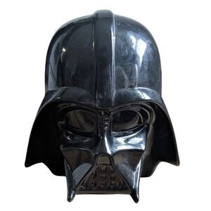 Star Wars Darth Vader Ceramic Piggy Bank Helmet Bust FAB Starpoint Coin Bank